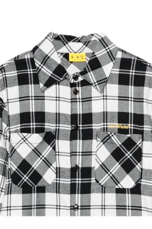 camicia in cotone nero OFF WHITE KIDS | OBGA001F25FAB0011018
